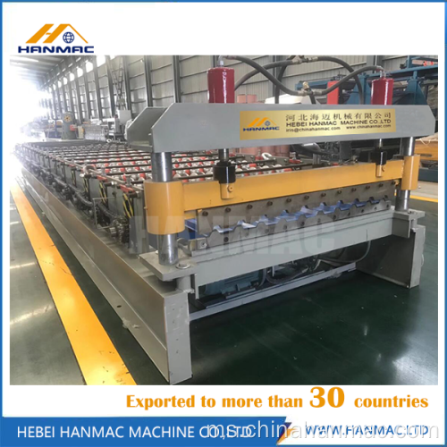 Lembaran Trapezoid Roll Rolling Machine